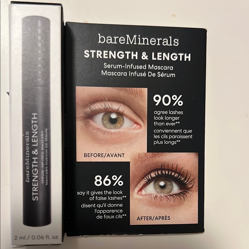 bareMinerals Strength & Length Serum-Infused Mascara - Black‎